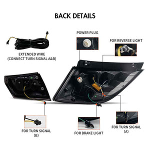 For 2016-2021 Honda Civic Hatchback Led Tail lights - TT-ABC