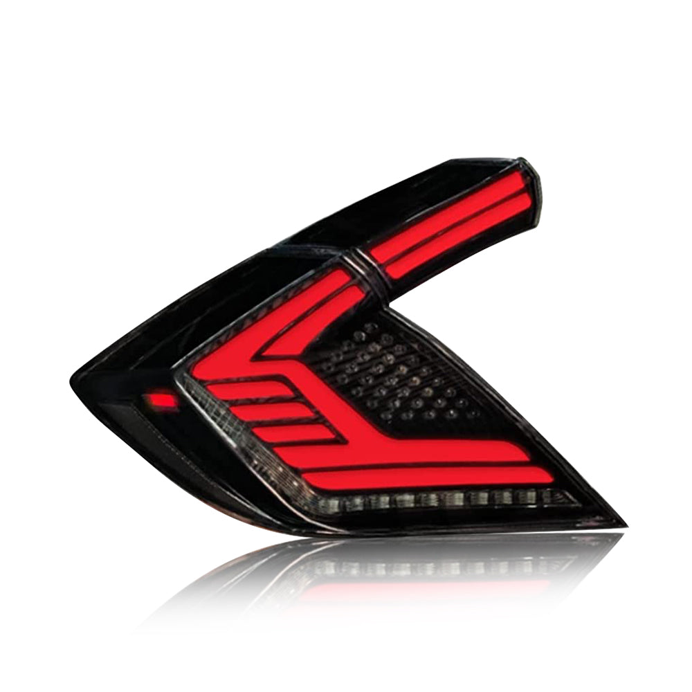 For 2016-2021 Honda Civic Hatchback Tail light (two compartments) - TT-ABC
