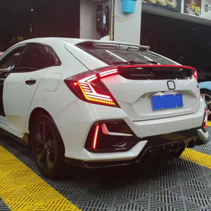 For 2016-2021 Honda Civic Hatchback Tail light (two compartments) - TT-ABC