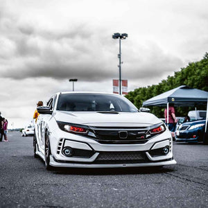 For 2016-2021 Honda Civic Headlights Assembly, Hatchback Coupe Sedan 10th Gen Led Headlight (Left Hand Drive) - TT-ABC