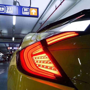 For 2016-2021 Honda Civic Led Black Tail Lights - TT-ABC