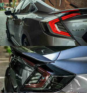For 2016-2021 Honda Civic Sedan 10th Gen Led Tail Lights Assembly - TT-ABC