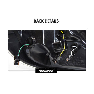 For 2016-2021 Honda Civic Sedan 10th Gen Led Tail Lights Assembly - TT-ABC