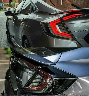 For 2016-2021 Honda Civic Sedan 10th Gen Led Tail Lights Assembly - TT-ABC