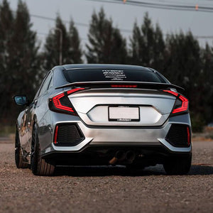 For 2016-2021 Honda Civic hatchback Led Tail light (Three compartments) - TT-ABC