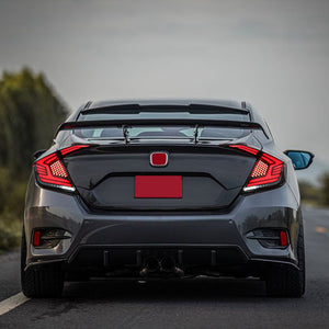 For 2016-2021 Honda Civic hatchback Led Tail light (Three compartments) - TT-ABC