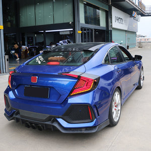 For 2016-2021 Honda Civic hatchback Led Tail light (Three compartments) - TT-ABC