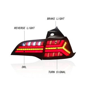 For 2017 2018 2019 2020 Tesla Model 3 Model Y Led Tail Lights - TT-ABC