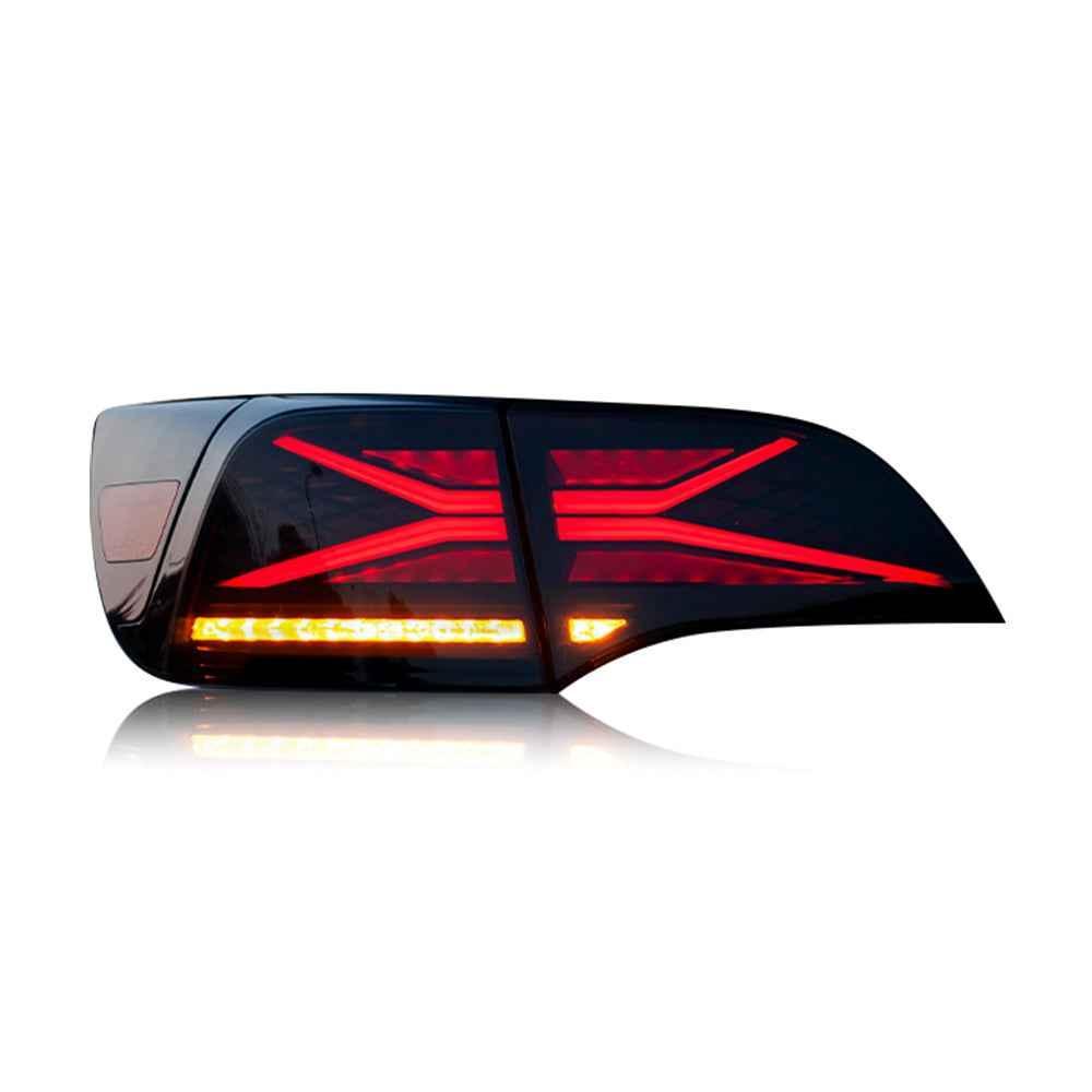 TT-ABC LED Tail Lights for 2017-2022 Tesla Model 3 & Model Y Smoked LED Tail Lights (X-Men series Style) - TT-ABC