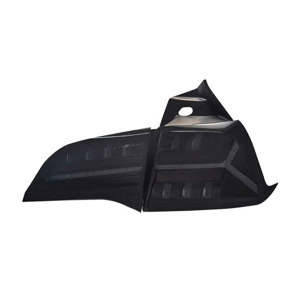For 2017-2022 Tesla Model 3/Y Led Tail Light, Streamlined LED Sequential Turn(New Fish Bone) - TT-ABC