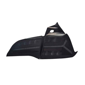 For 2017-2022 Tesla Model 3/Y Led Tail Light, Streamlined LED Sequential Turn(New Fish Bone) - TT-ABC