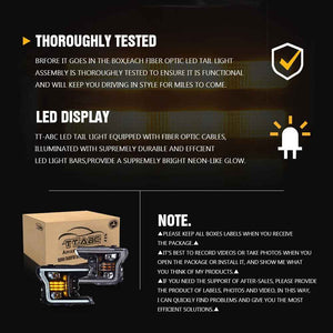 TT-ABC LED Headlights for 2018–2021 Ford F-150 LED Projector Headlights Assembly with Amber Sequential Turn Signals - TT-ABC