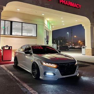 TT-ABC Led Headlight For 2018-2022 Honda Accord LX/Ex/EXL/Sport/SE Led Headlight Assemblies(Regular Version) - TT-ABC