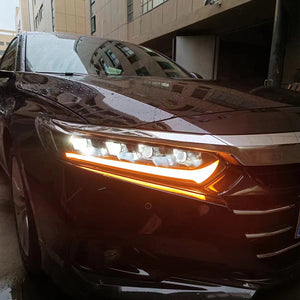 TT-ABC Led Headlight For 2018-2022 Honda Accord LX/Ex/EXL/Sport/SE Led Headlight Assemblies(Regular Version) - TT-ABC