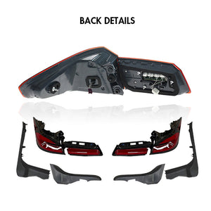 For 2018-2022 BMW 5-Series G30 G38 GTS OLED Style Tail Lights - TT-ABC