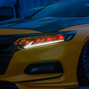 For 2018-2022 Honda Accord Led Headlight , Lexus Style Eye style Headlights - TT-ABC