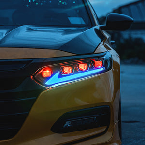 For 2018-2022 Honda Accord Led Headlight , Lexus Style Eye style Headlights - TT-ABC