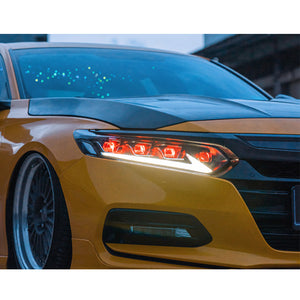 For 2018-2022 Honda Accord Led Headlight , Lexus Style Eye style Headlights - TT-ABC