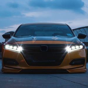 For 2018-2022 Honda Accord Led Headlight , Lexus Style Eye style Headlights - TT-ABC