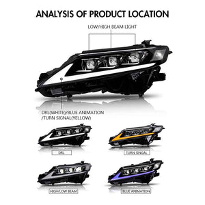 Used Led Headlight For 2018-2024 Toyota Camry SE LE XSE XLE TRD Headlight Assembly - TT-ABC