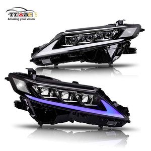 Used Led Headlight For 2018-2024 Toyota Camry SE LE XSE XLE TRD Headlight Assembly - TT-ABC