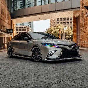 For 2018-2024 Toyota Camry LE SE XLE XSE TRD RGB Headlights(Clear refletor) - TT-ABC