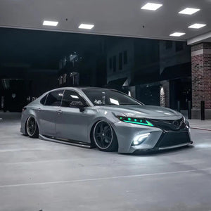 For 2018-2024 Toyota Camry LE SE XLE XSE TRD RGB Headlights(Clear refletor) - TT-ABC