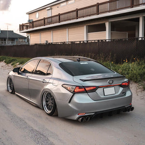 For 2018-2024 Toyota Camry Tail Light Assembly SE XSE LE Lexus Style, Custom 8th Gen Tail Light - TT-ABC