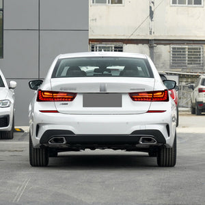 For 2019-2021 BMW 3 Series G20 G80 M3 GTS Led tail lights With Dragon Scales Start-up Animation - TT-ABC