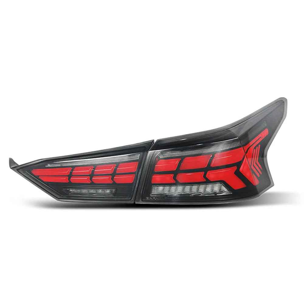 TT-ABC LED Tail Lights for 2019-2021 Nissan Altima – Smoked/Red, Start-up Animation Rear Lamps - TT-ABC