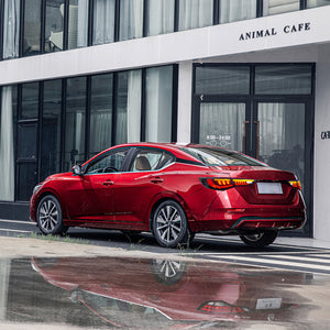 For 2019-2021 Nissan Sylphy/Sentra/Pulsar Led Tail Lights With Start Up Animation (A touch of blue) - TT-ABC