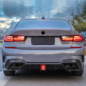 For 2019-2022 BMW G20 G80 M3 3 Series LED Tail Lights With Red Start Up Animation - TT-ABC