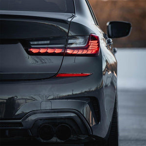 For 2019-2022 BMW G20 G80 M3 3 Series LED Tail Lights With Red Start Up Animation - TT-ABC