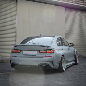 For 2019-2022 BMW G20 G80 M3 3 Series LED Tail Lights With Red Start Up Animation - TT-ABC