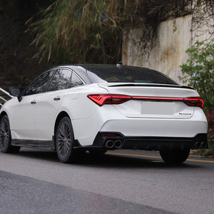 For 2019-2022 Toyota Avalon LED Tail Lights Assembly LED Rear Lamps (Smoked/Red) - TT-ABC