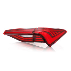 For 2019-2022 Toyota Avalon LED Tail Lights Assembly LED Rear Lamps (Smoked/Red) - TT-ABC