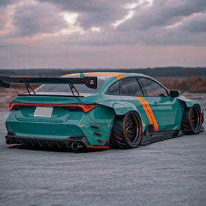 For 2019-2022 Toyota Avalon LED Tail Lights Assembly LED Rear Lamps (Smoked/Red) - TT-ABC