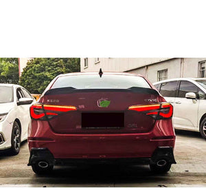 For 2022-2025 Honda Civic Accessories 11th Led Tail Lights With Start Animation Taillights Assembly - TT-ABC