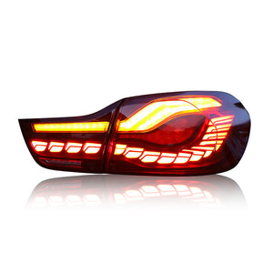 For BMW 4 series 2013-2019 & M4 GTS 2014-2018 oled tail lights (Smoked/Red) - TT-ABC