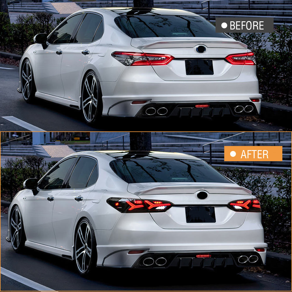 For Toyota Camry 2018-2024 SE LE XSE XLE TRD Led Tail Light Assembly - TT-ABC