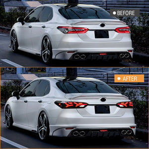 For Toyota Camry 2018-2024 SE LE XSE XLE TRD Led Tail Light Assembly - TT-ABC