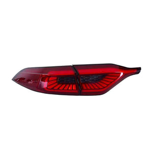 For Toyota Corolla US Led Tail Lights (Smoked/Red) - TT-ABC