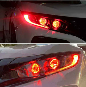 Headlights For 2016-2021 Honda Civic LED Start Animation Front Lamp - TT-ABC