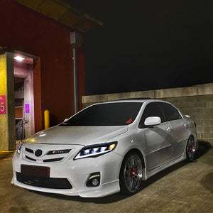 TT-ABC LED Headlight for 2012-2014 Toyota Camry Animation Sequential Front Lamps - TT-ABC