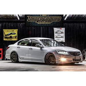 TT-ABC LED Headlights For 2008-2012 Honda Accord MK8 DRL Sequential Turn Signal - TT-ABC