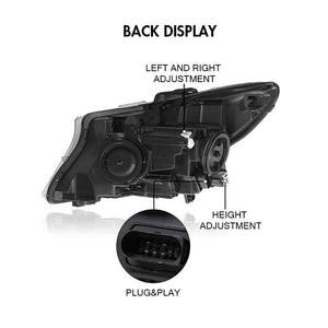 LED Headlights For 2017-2022 Mercedes Benz V-Class Metris/Vito W447 V250 V260 - TT-ABC