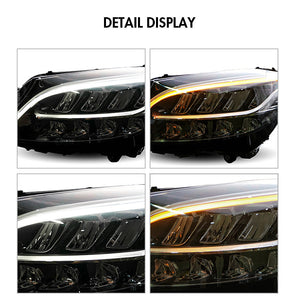 LED Headlights For 2018-2020 Benz W205 C180 C200 C-Class DRL Front Lamp Assembly - TT-ABC