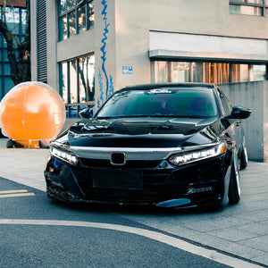 LED Headlights For 2018-2021 Honda Accord With DRL Sequential Turn Signal Front Lamp - TT-ABC