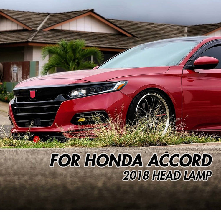 LED Headlights For 2018-2021 Honda Accord With DRL Sequential Turn Signal Front Lamp - TT-ABC