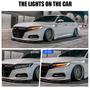 LED Headlights For 2018-2021 Honda Accord With DRL Sequential Turn Signal Front Lamp - TT-ABC